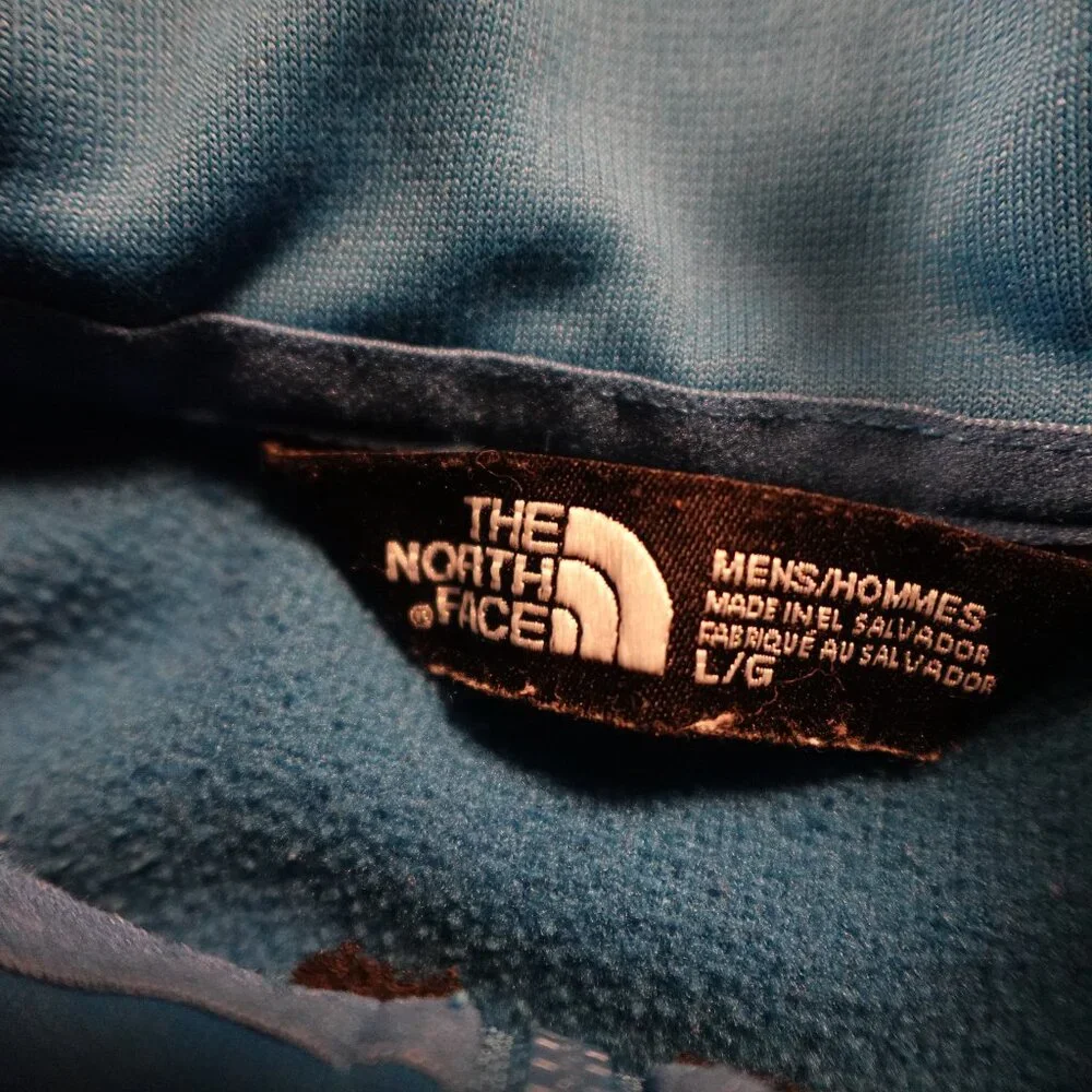 The North Face Canyonlands‎ ½ Zip Fleece Pullover Men’s Large Blue Outdoor